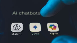 Skärm med symboler olika ai-verktyg.