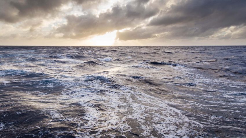 Vågor i Södra ishavet