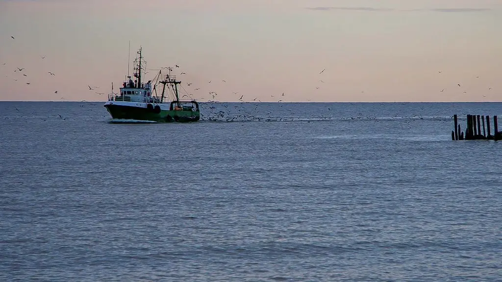 Fiskebåt på Östersjön