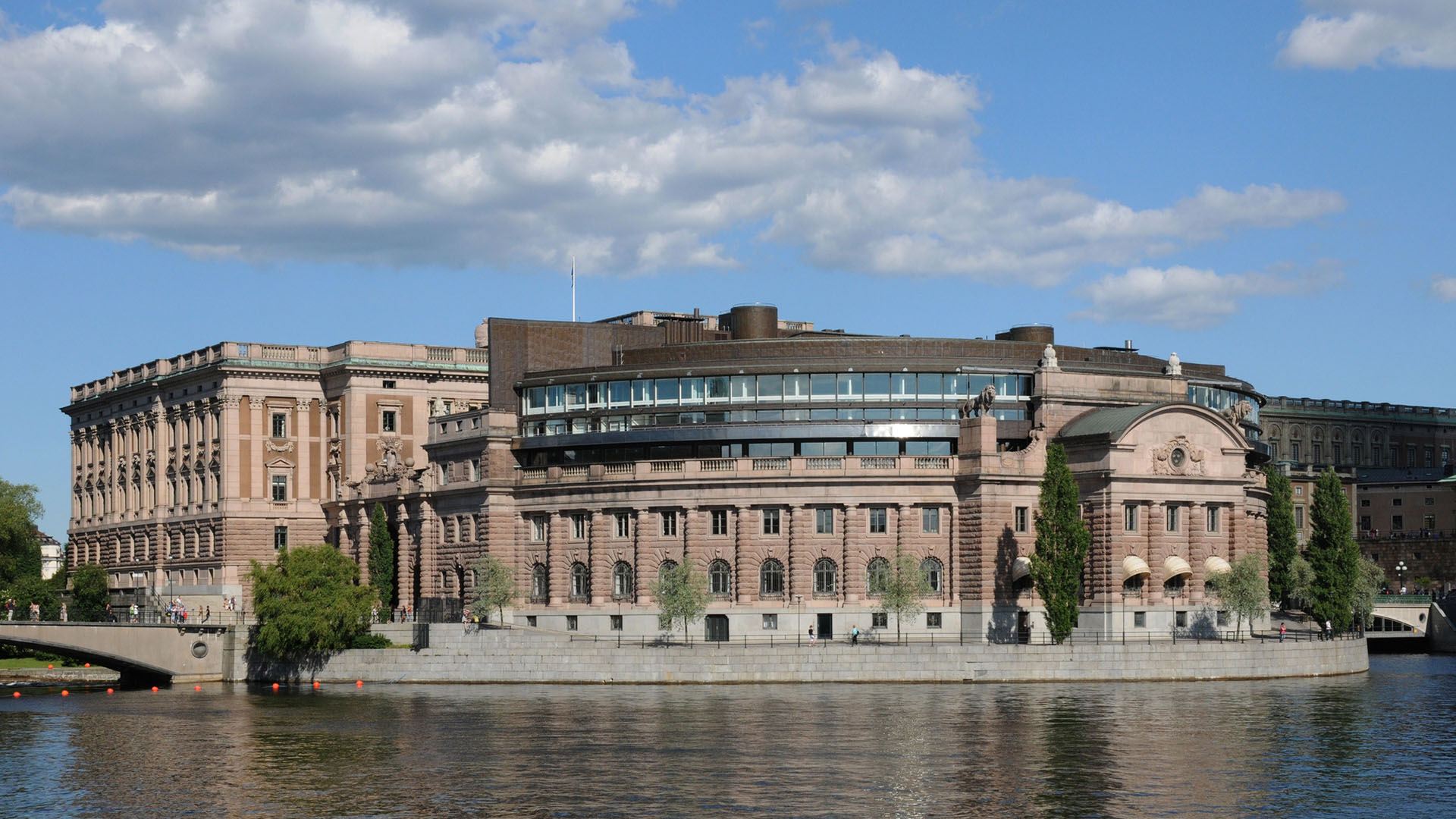 Riksdagshuset i Stockholm.